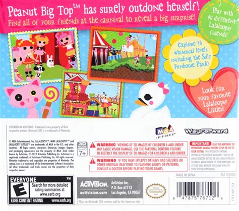 Lalaloopsy - Carnival of Friends boxarts for Nintendo 3DS - The Video Games Museum