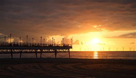 Skegness Pier at sunrise. - a photo on Flickriver