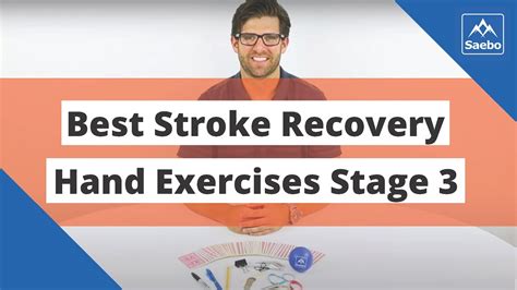 Best Stroke Recovery Hand Exercises - Stage 3 - YouTube