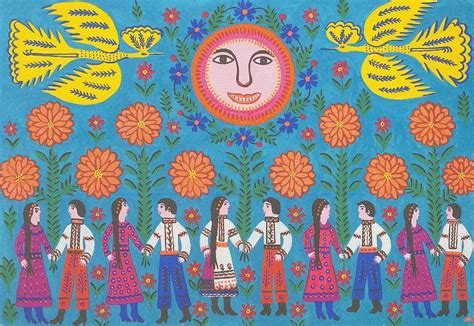 Rich with Imaginative Detail, Maria Prymachenko's Colorful Folk Art Speaks to Life in Ukraine ...