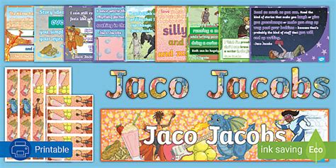 FREE! - Jaco Jacobs Display | Classroom Display Pack