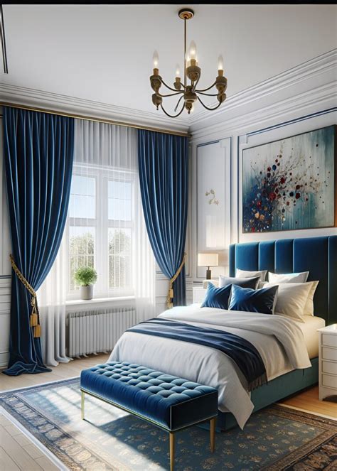 20 Stunning Blue Curtain Ideas to Elevate Your Bedroom Decor