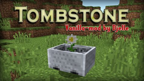 Tombstone v1.0 - Vanilla-mod Minecraft Project