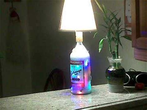 Unique Coke Bottle Lamp With Filler | How To Make A Bottle Lamp