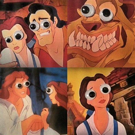 Googly eyes really makes character expressions better : r/funny