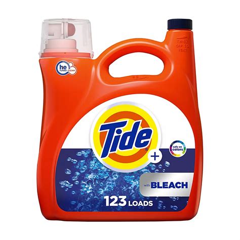 Tide Plus Bleach Alternative Liquid Laundry Detergent, 165 fl. oz ...