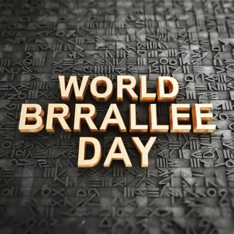 Premium AI Image | World Braille Day