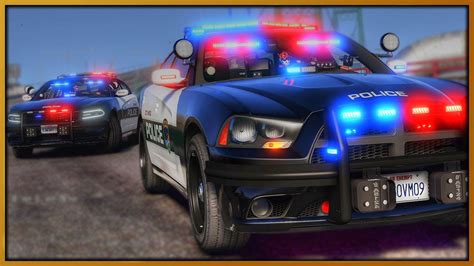 GTA 5 Roleplay - COPS CHASE STOLEN POLICE CAR!! | RedlineRP #972 - YouTube