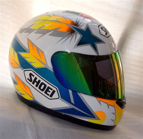 samurai‐bikers: Shoei Racing Helmet X-8 NORICK(Norifumi Abe) Replica ...