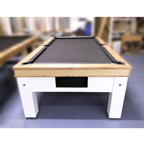 7 Foot or 8 Foot Slate Evolution Hardwood Ball Return Pub Pool Billiard ...