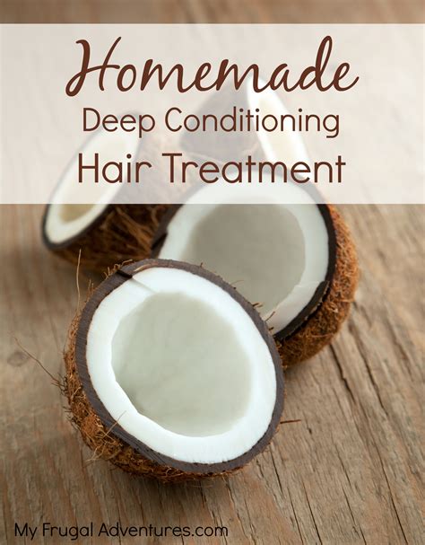 DIY Deep Conditioning Hair Treatment - My Frugal Adventures