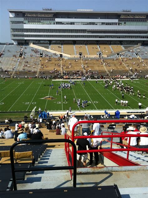 Ross-Ade Stadium. Home of the Purdue Boilermaker football team. | Purdue boilermakers football ...