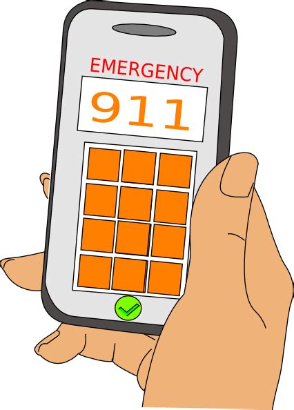 Emergency Phone Call Clip Art at Clker.com - vector clip art online, royalty free & public domain