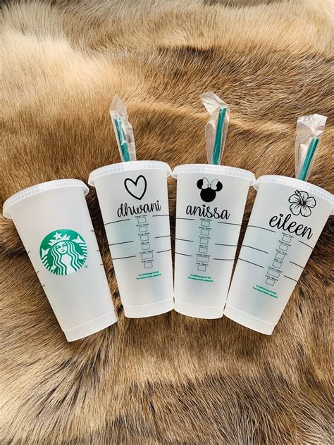 Starbucks Personalized Tumblers Bridesmaid Gifts Starbucks | Etsy