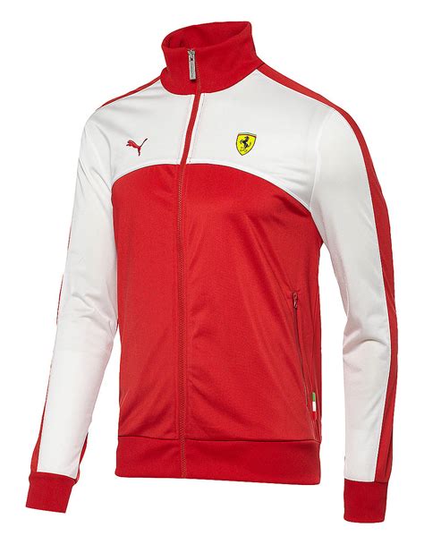 Puma Track Jacket in Red for Men | Lyst