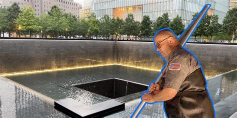 How the 9/11 Memorial Reflecting Pools Are Deep Cleaned - Business Insider