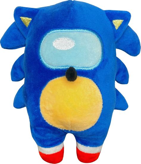 Blue Hedgehog Plush Stuffed Doll 6" Inch Plushie Plush Figure Stuffed Animal Game Toy Gift (Blue ...