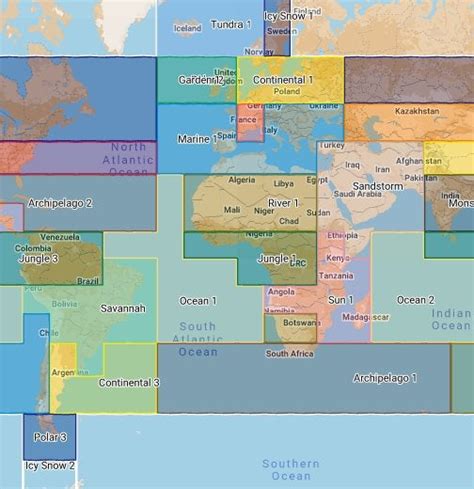 Helpful Scatterbug Regions Map : r/pokemongo