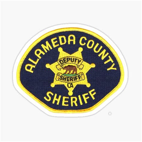 "Alameda County Sheriff" Sticker for Sale by Lawrence Baird | Redbubble