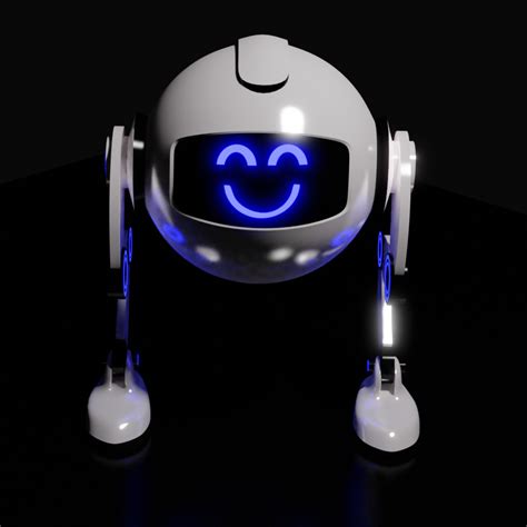 Smile Robot | CGTrader