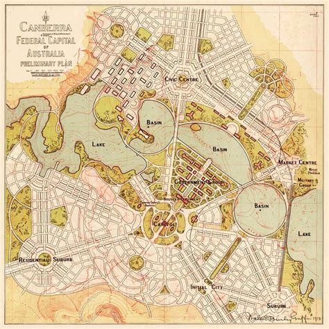 University Of Canberra Map