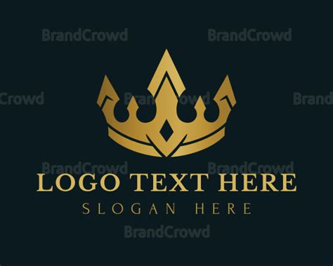 Gold Royal Crown Logo | BrandCrowd Logo Maker