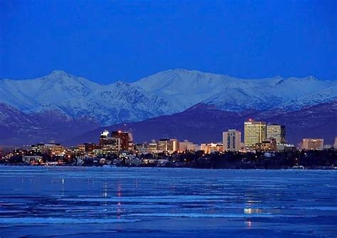 Anchorage Skyline - Alaska