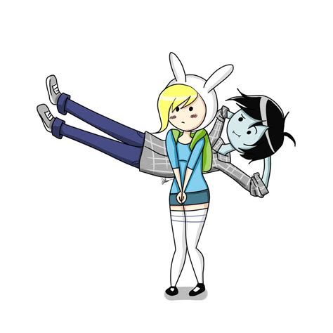 Fionna and Marshall Lee by Maryloza on DeviantArt