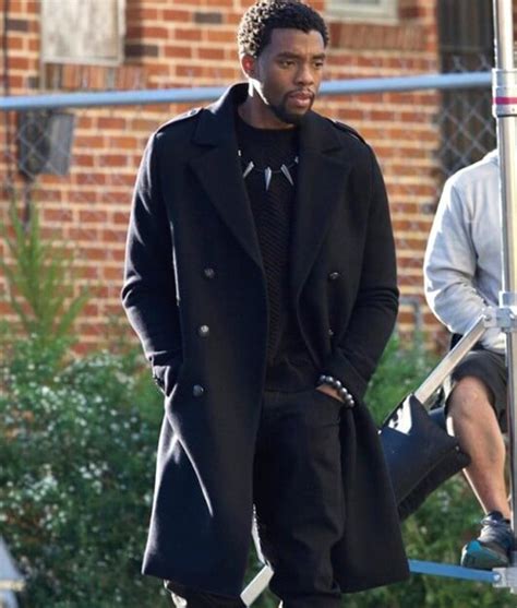 Black Panther T Challa Coat by Chadwick Boseman