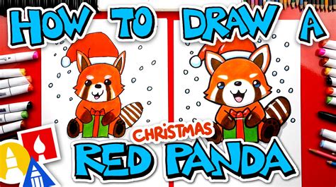 Red Panda Drawings Cartoon