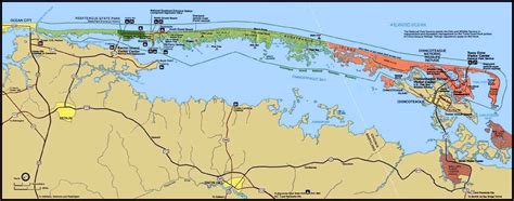 Assateague Island Map