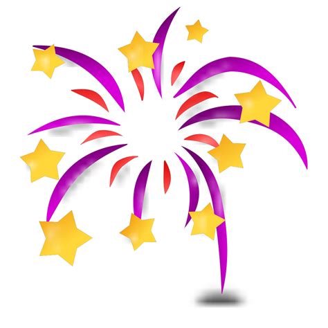 Cartoon Fireworks PNG, SVG Clip art for Web - Download Clip Art, PNG Icon Arts