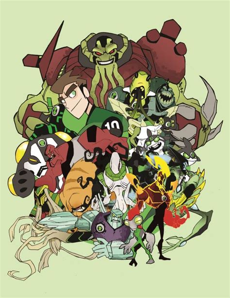 Ben10 version two by MrGreenlight | Ben 10 comics, Ben 10, Character design