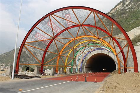 Flexible Steel-structure Shed Tunnel – OST Slope Protection Engineering India PVT LTD