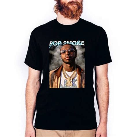 Pop Smoke Merch T Shirt Mens in 2021 | Hot tee, Shirts, T shirt