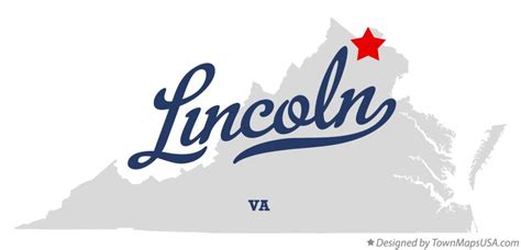 Map of Lincoln, VA, Virginia