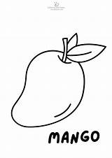 Fun And Educational Fruits Coloring Pages Printable sketch template