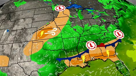 Strong Storms Possible On The Gulf Coast - Videos from The Weather Channel