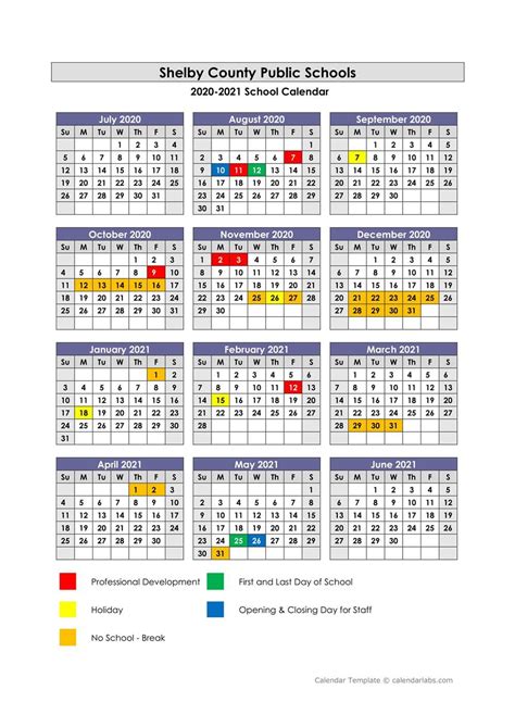 Shelby County Schools Alabama Calendar 2024 - Schoolcalendars.net