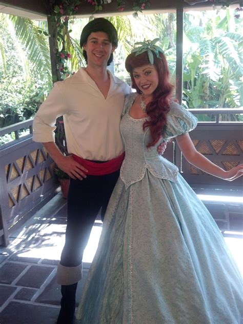 Prince Eric and Ariel in Ariel’s Grotto in Magic Kingdom Disney World ...