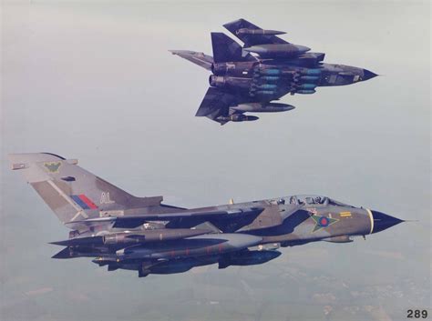 Two Panavia Tornado GR1 of No. 9 Squadron RAF. | Warbirds. Past & present. | Pinterest | Raves ...