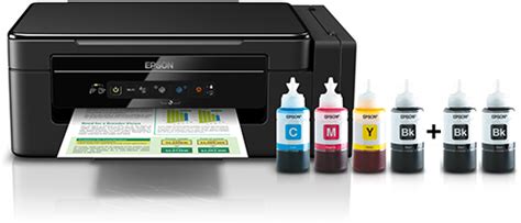 Printers with built-in refillable ink tanks