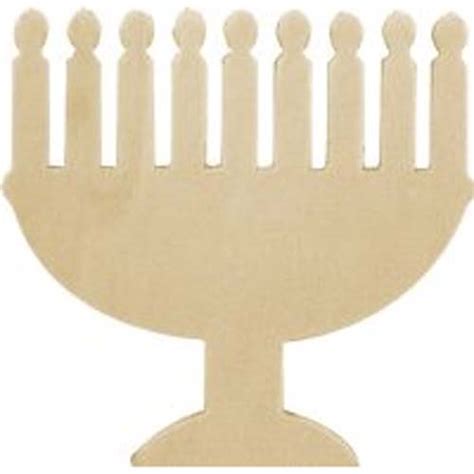 Menorah Cut-Out - Wood Craft