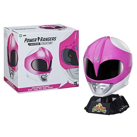 Mighty Morphin Power Rangers Pink Ranger Replica Helmet with Display Stand