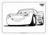 Free Printable Lightning McQueen Coloring Pages For Kids sketch template