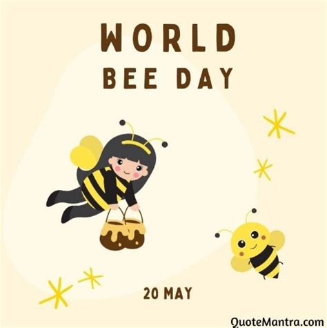 World Bee Day Wishes and Messages - QuoteMantra