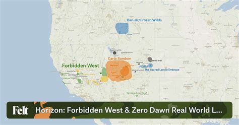 Horizon: Forbidden West & Zero Dawn Real World Locations — Felt