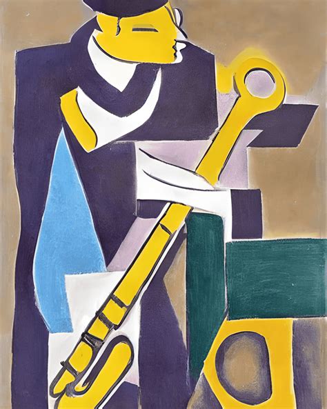 Jazz Man Henri Matisse Style Graphic · Creative Fabrica