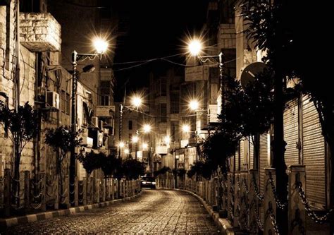 RAMALLAH AT NIGHT City Lights At Night, Night City, All Over The World, Around The Worlds, Arab ...