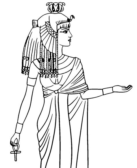 Cleopatra Coloring Page People Coloring Pages Cleopatra History My | My XXX Hot Girl